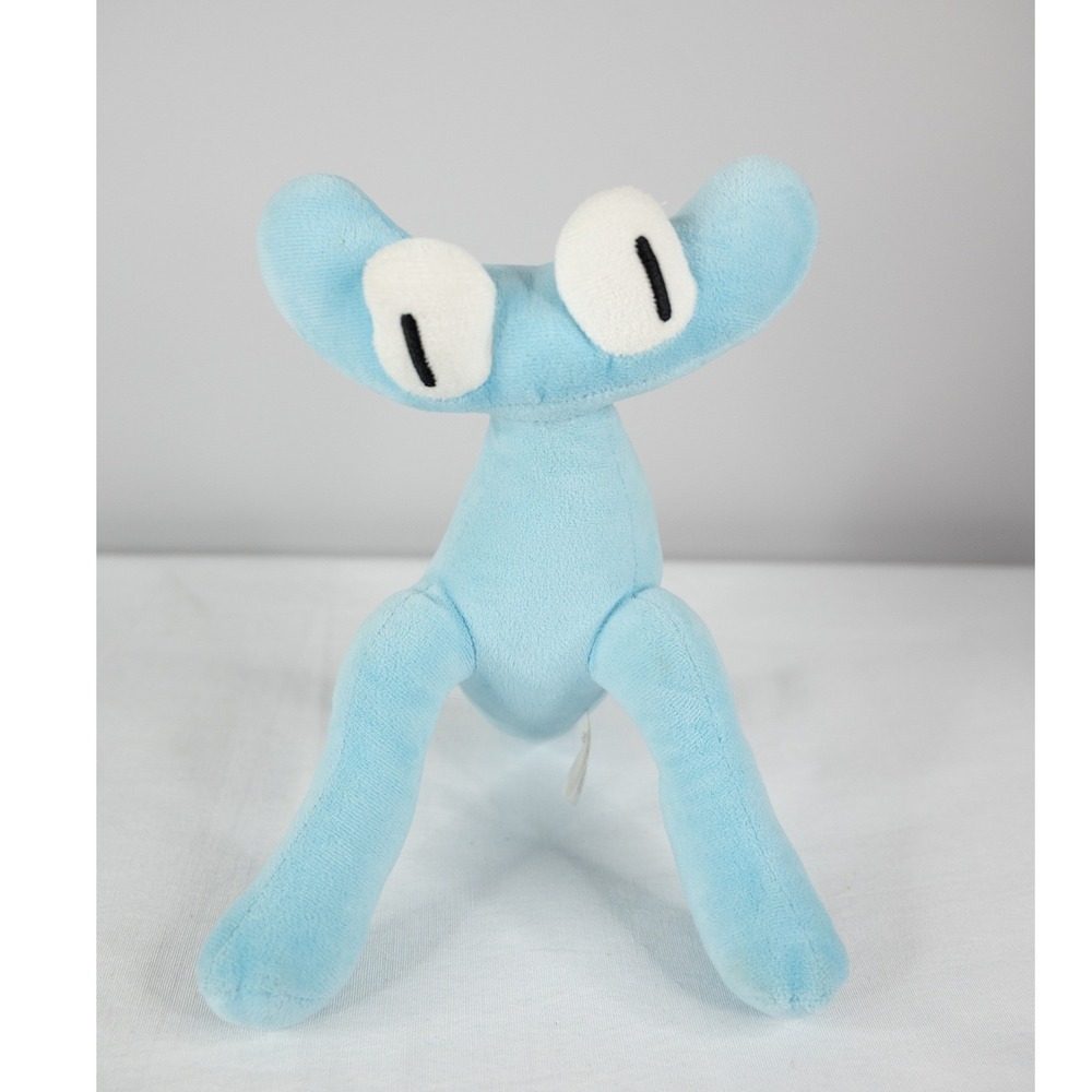 Rainbow Friends Blue Plush Toy‎ Kids Blue Good Stuffed Animal Game Character 11"